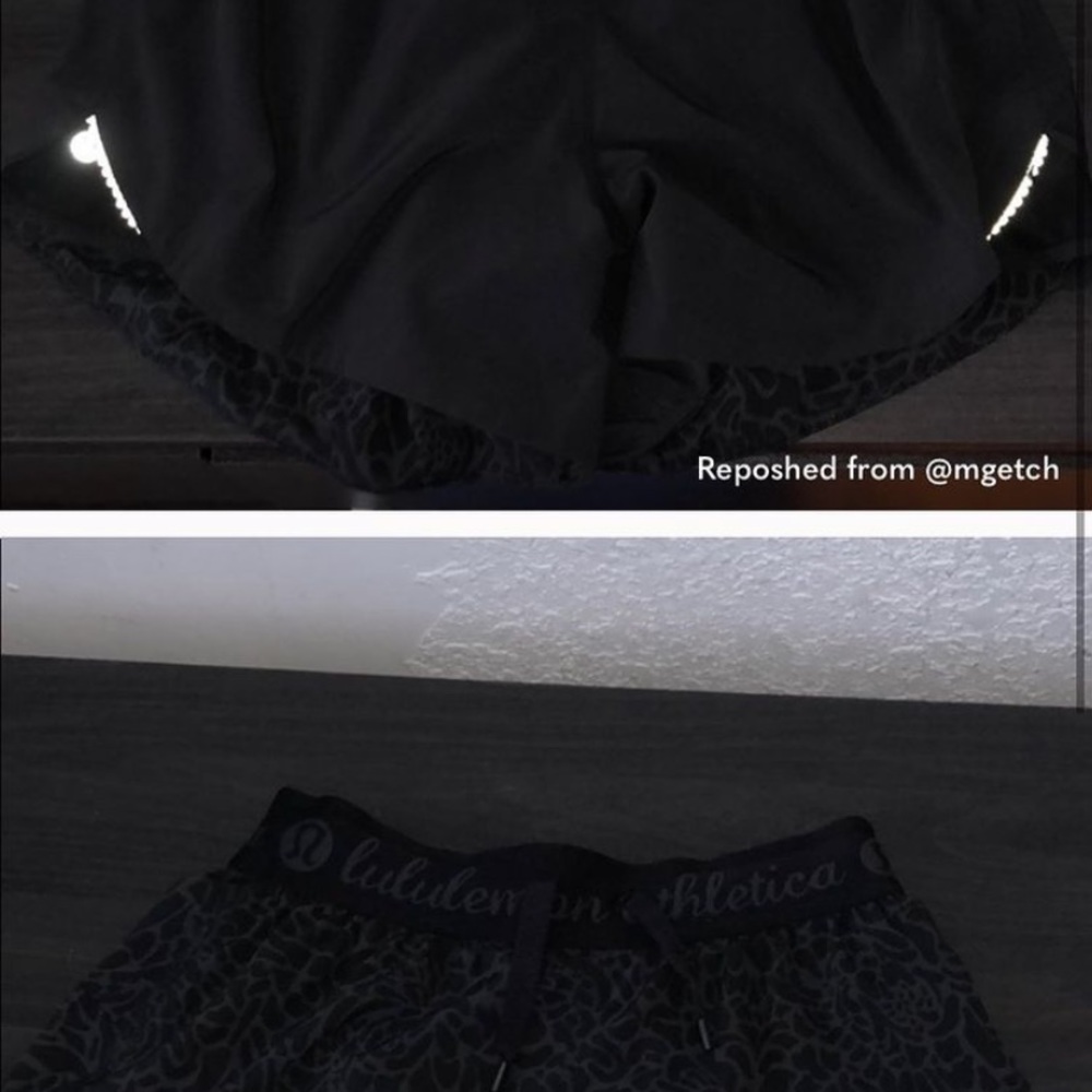 Lululemon reversible shorts